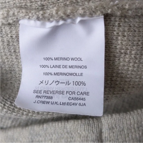 J. Crew Gray 100% Wool Blazer - Picture 5 of 5